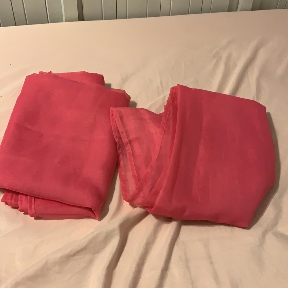 Gorgeous Decorative Curtains-2 panel’s—Like New - Picture 7 of 12